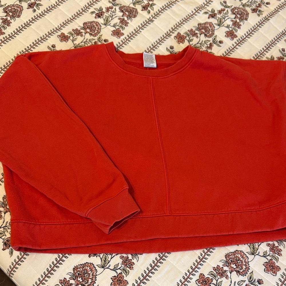 All in Motion Vibrant Red Sweatshirt